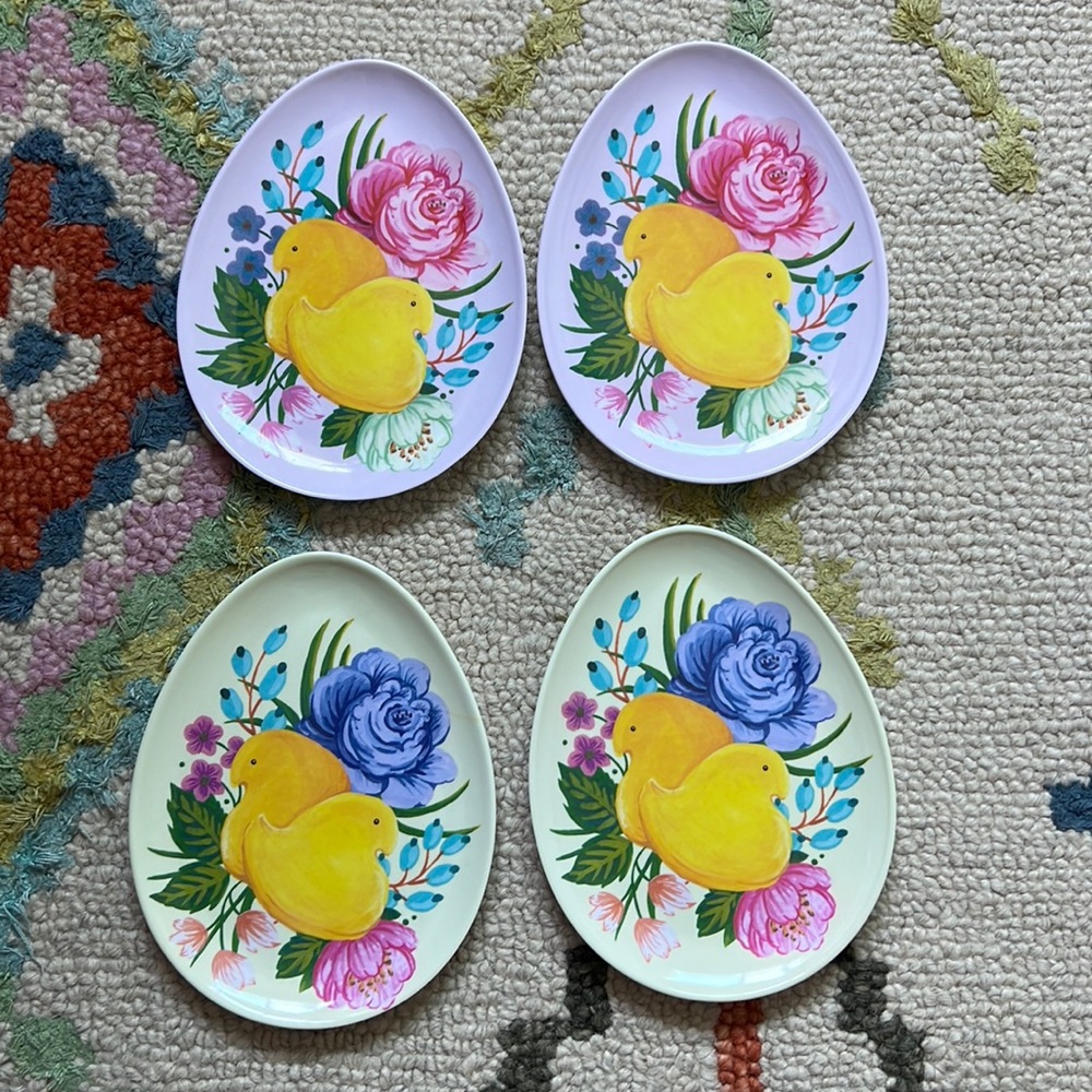 ***SOLD***Peeps Easter Chick Plates
